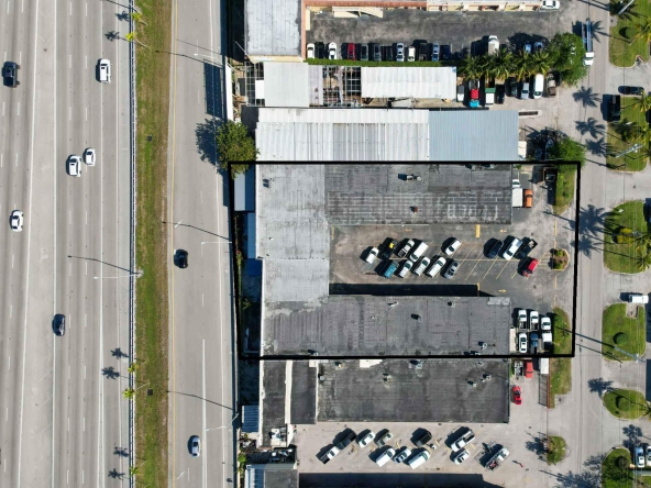 birds eye view