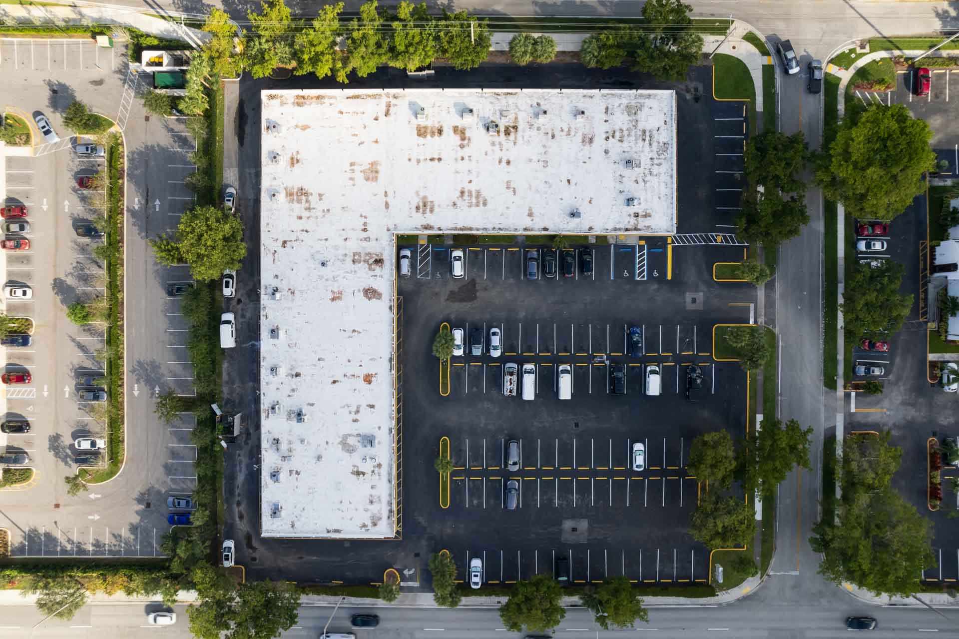 Colony Center birds eye view