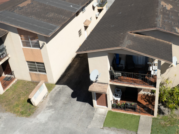 Aerial View of Dos Palmas Apartments